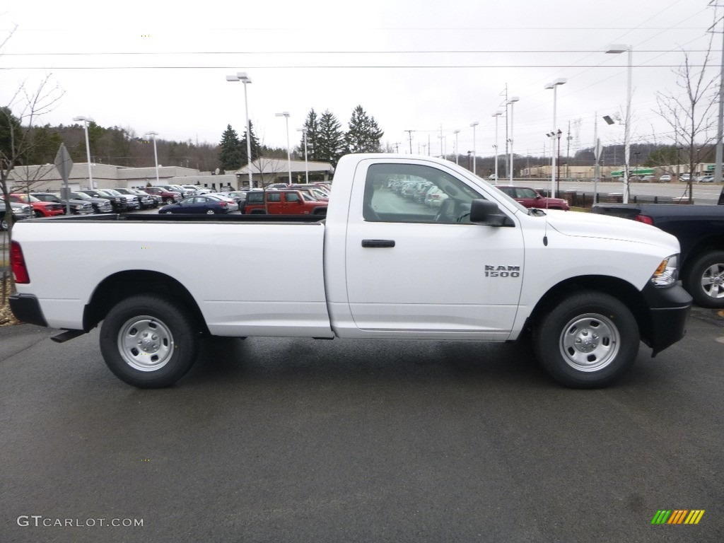 2018 1500 Tradesman Regular Cab 4x4 - Bright White / Black/Diesel Gray photo #6
