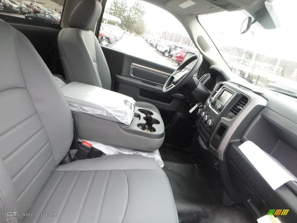 2018 1500 Tradesman Regular Cab 4x4 - Bright White / Black/Diesel Gray photo #10