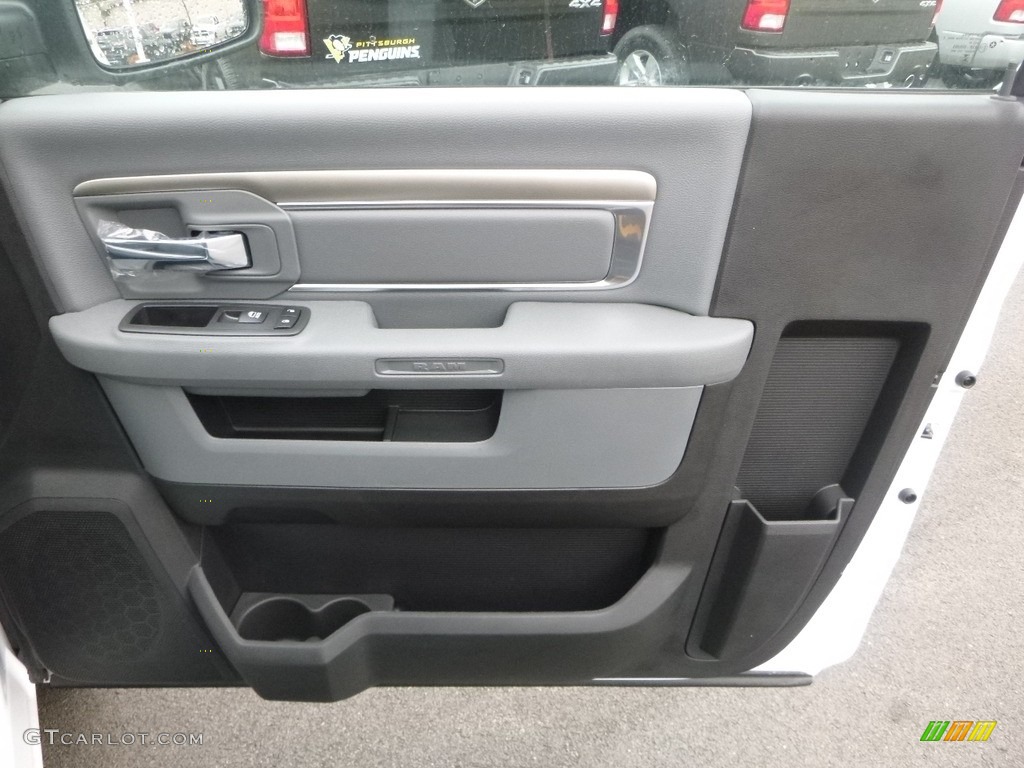 2018 1500 Tradesman Regular Cab 4x4 - Bright White / Black/Diesel Gray photo #13