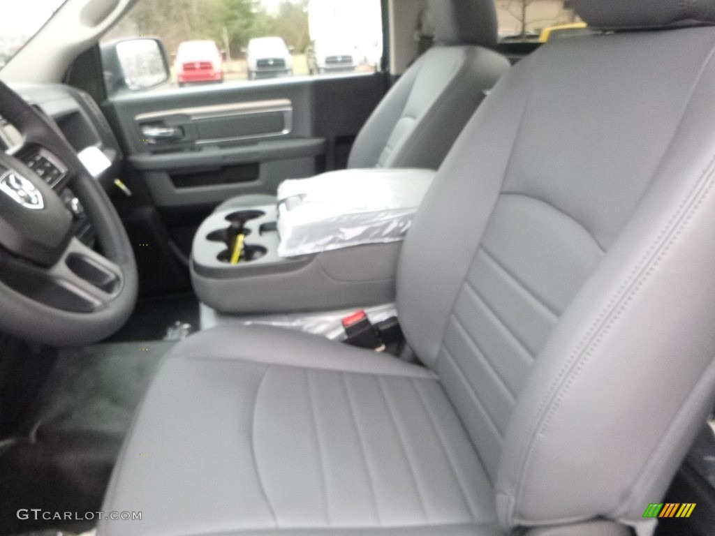 2018 1500 Tradesman Regular Cab 4x4 - Bright White / Black/Diesel Gray photo #14