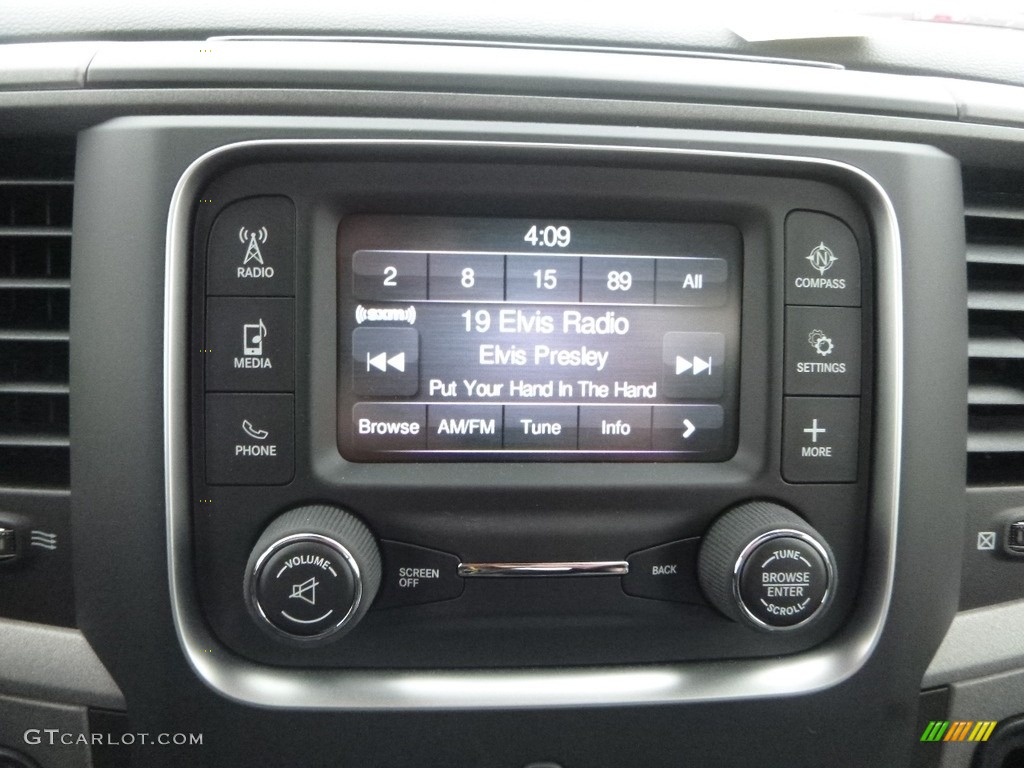 2018 1500 Tradesman Regular Cab 4x4 - Bright White / Black/Diesel Gray photo #17