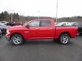 2018 Flame Red Ram 1500 Big Horn Crew Cab 4x4  photo #2