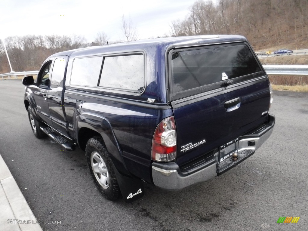 2012 Tacoma SR5 Access Cab 4x4 - Nautical Blue Metallic / Graphite photo #7