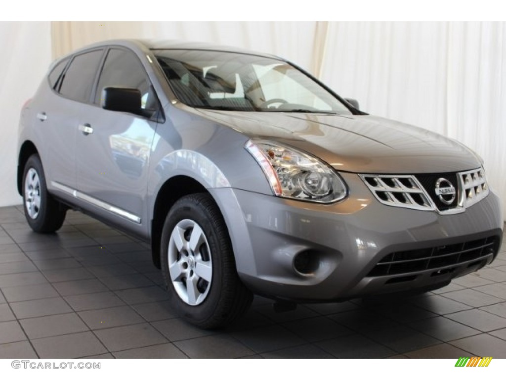 2011 Rogue S - Platinum Graphite / Gray photo #2