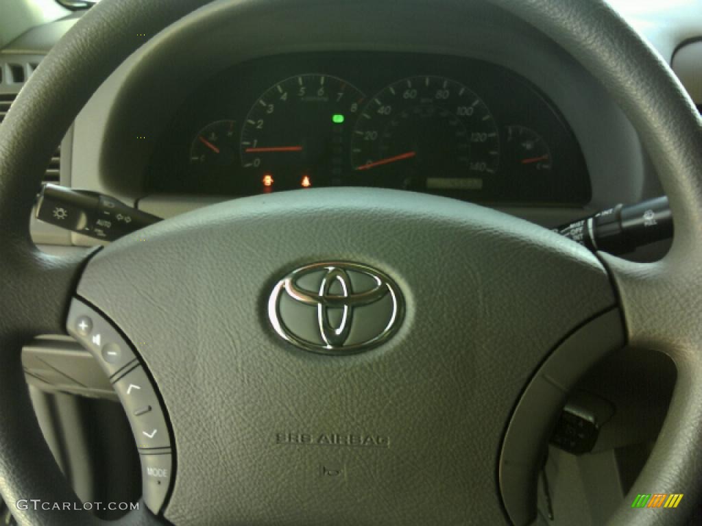 2005 Camry LE - Phantom Gray Pearl / Gray photo #11
