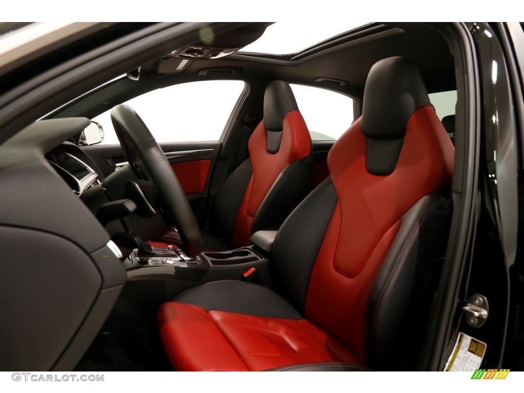 2015 S4 Premium Plus 3.0 TFSI quattro - Brilliant Black / Black/Magma Red photo #5