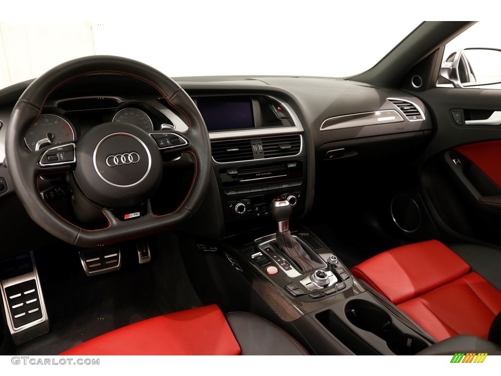 2015 S4 Premium Plus 3.0 TFSI quattro - Brilliant Black / Black/Magma Red photo #6