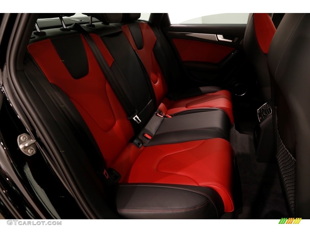 2015 S4 Premium Plus 3.0 TFSI quattro - Brilliant Black / Black/Magma Red photo #18