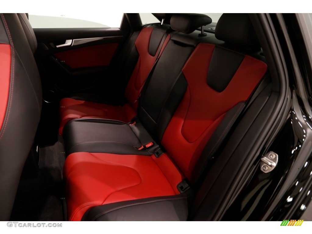2015 S4 Premium Plus 3.0 TFSI quattro - Brilliant Black / Black/Magma Red photo #19