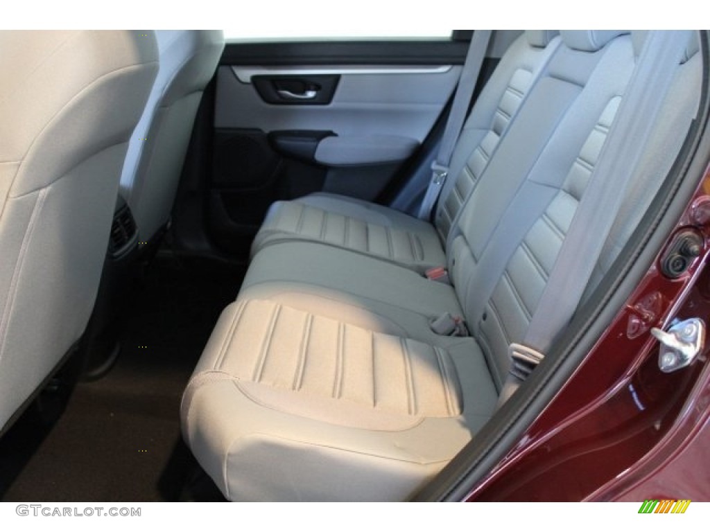 2018 CR-V LX - Basque Red Pearl II / Gray photo #34