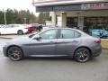 2018 Vesuvio Gray Metallic Alfa Romeo Giulia Ti AWD  photo #3