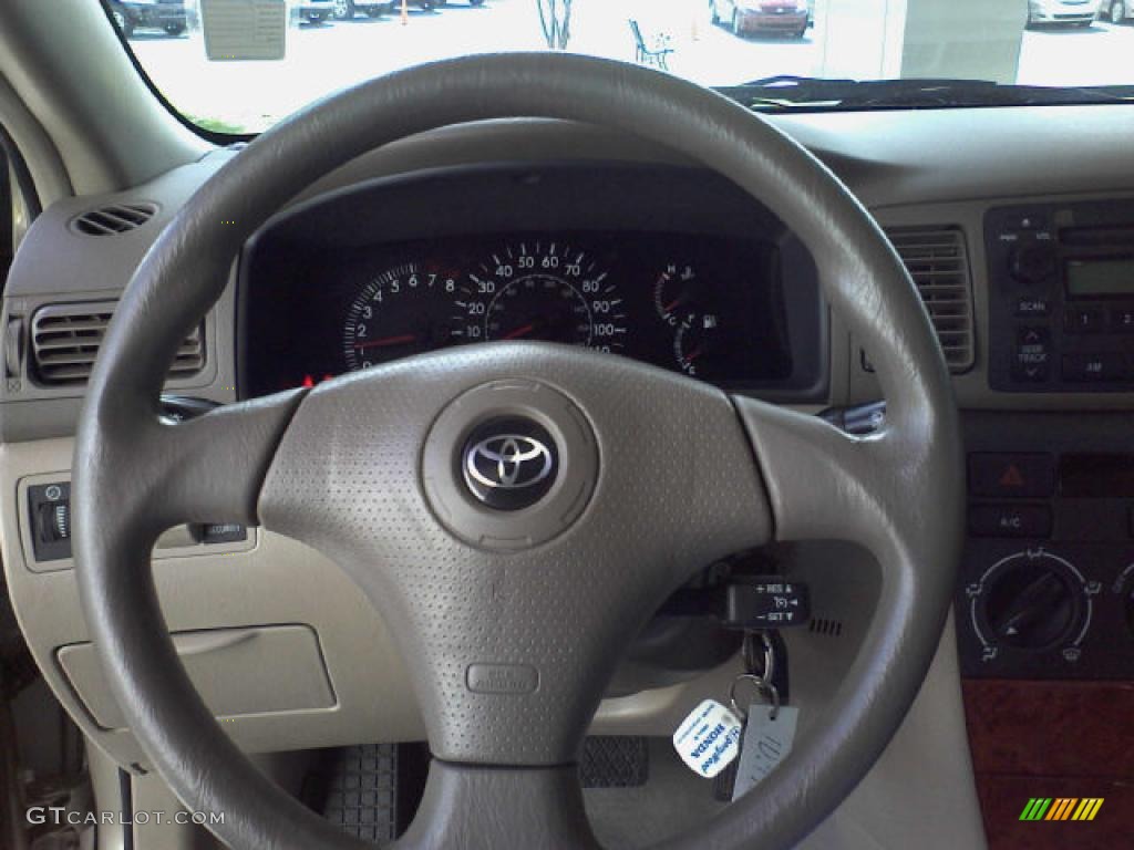 2006 Corolla LE - Desert Sand Mica / Beige photo #11