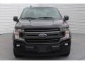 2018 Shadow Black Ford F150 XLT SuperCrew 4x4  photo #2