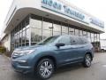 2018 Steel Sapphire Metallic Honda Pilot EX-L AWD  photo #1