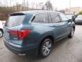 2018 Steel Sapphire Metallic Honda Pilot EX-L AWD  photo #4