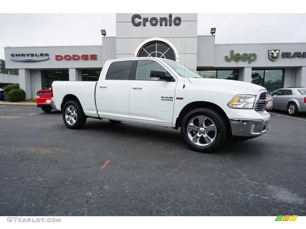 2017 1500 Big Horn Crew Cab - Bright White / Black/Diesel Gray photo #1