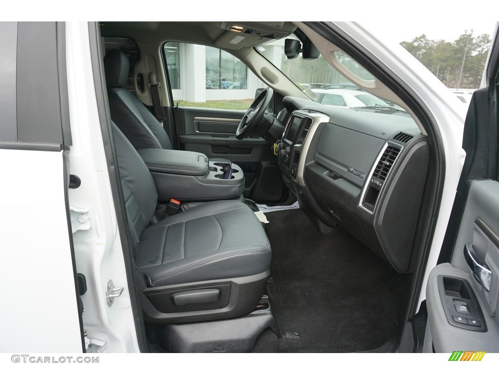 2017 1500 Big Horn Crew Cab - Bright White / Black/Diesel Gray photo #16