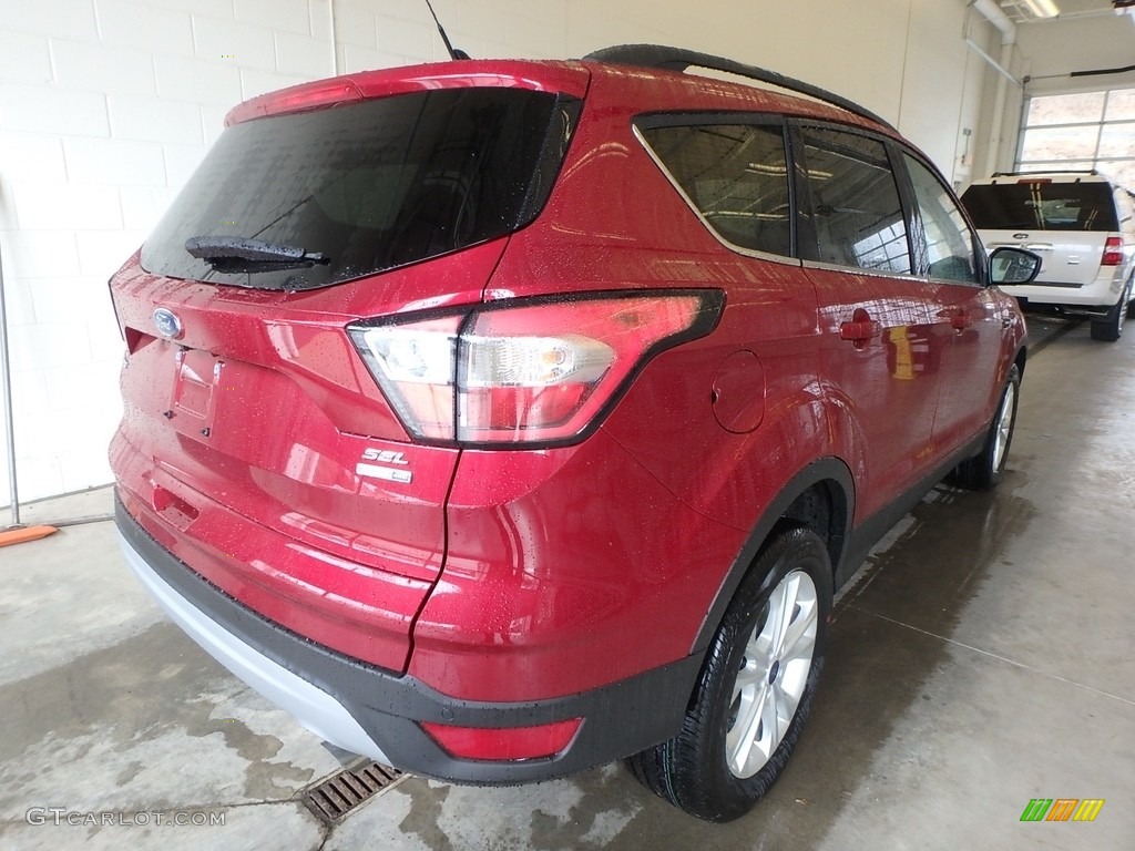2018 Escape SEL 4WD - Ruby Red / Charcoal Black photo #2