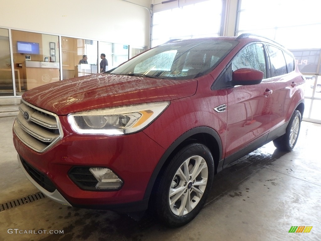 2018 Escape SEL 4WD - Ruby Red / Charcoal Black photo #4