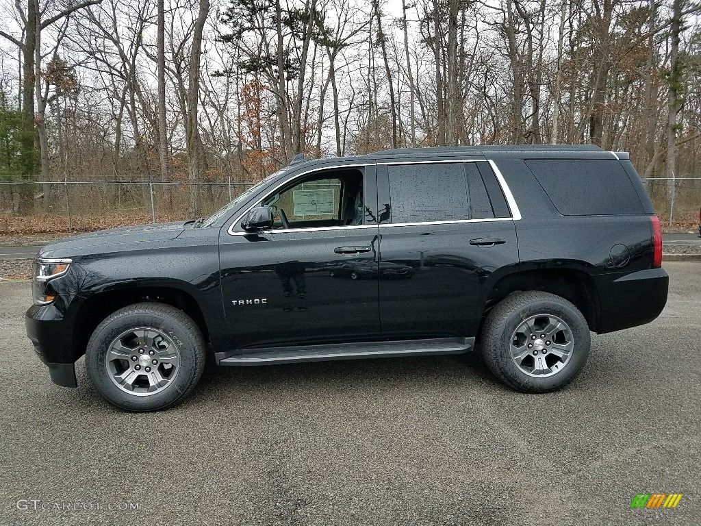 Black 2018 Chevrolet Tahoe LS 4WD Exterior Photo #125600902