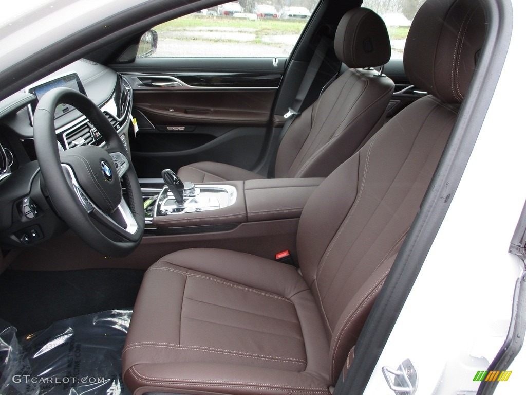2018 7 Series 740i xDrive Sedan - Mineral White Metallic / Mocha photo #3