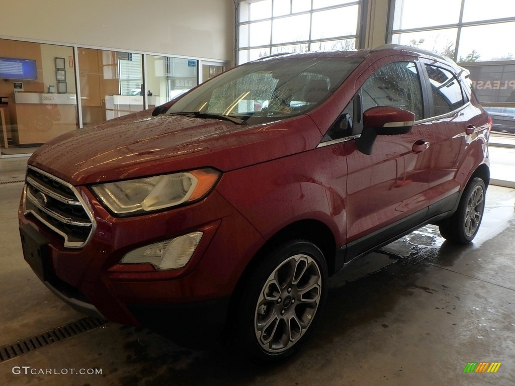 2018 EcoSport Titanium 4WD - Ruby Red / Ebony Black photo #4