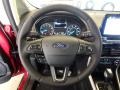 Ebony Black 2018 Ford EcoSport Titanium 4WD Steering Wheel