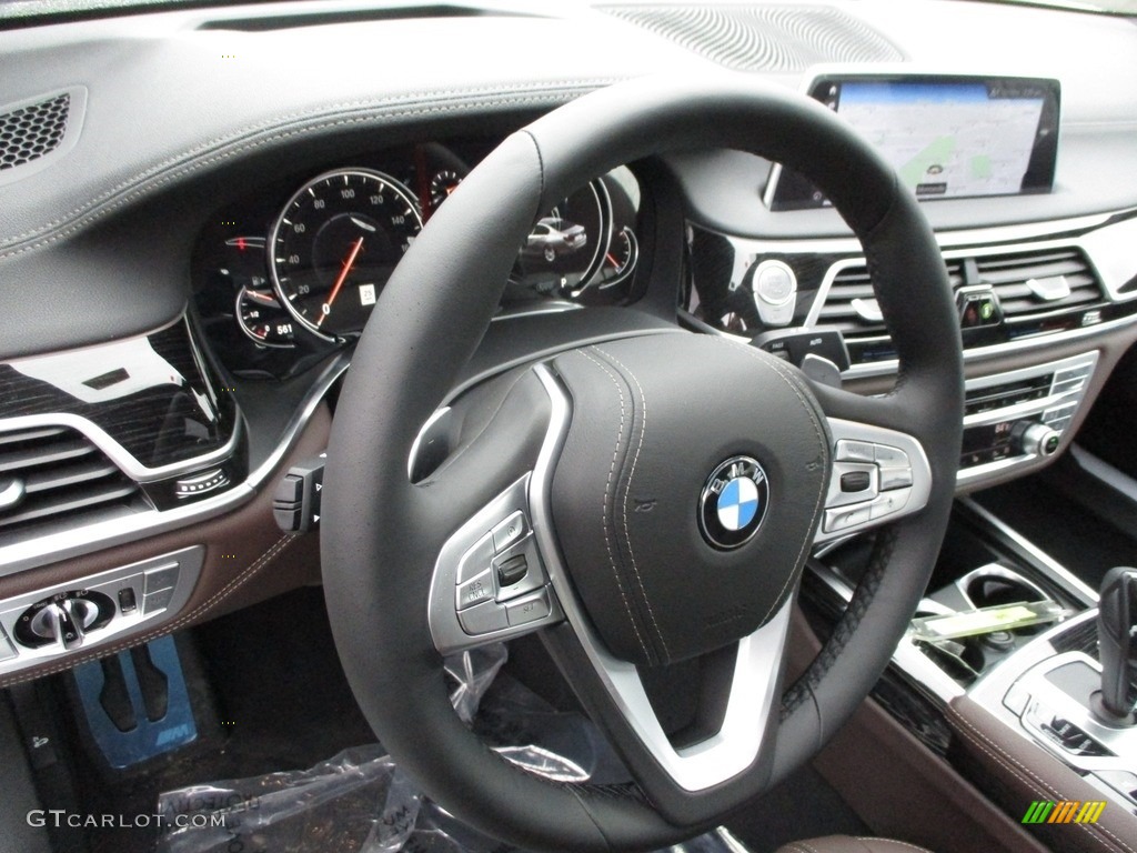 2018 7 Series 740i xDrive Sedan - Mineral White Metallic / Mocha photo #15