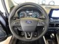 Ebony Black 2018 Ford EcoSport SE 4WD Steering Wheel