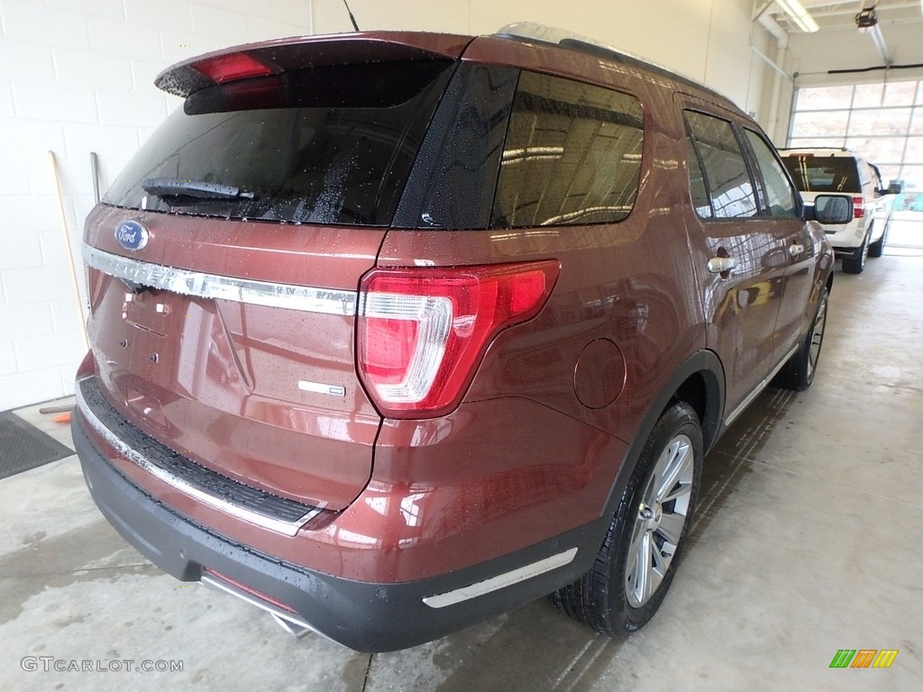 2018 Explorer Limited 4WD - Cinnamon Glaze / Medium Stone photo #2