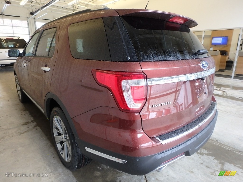 2018 Explorer Limited 4WD - Cinnamon Glaze / Medium Stone photo #3