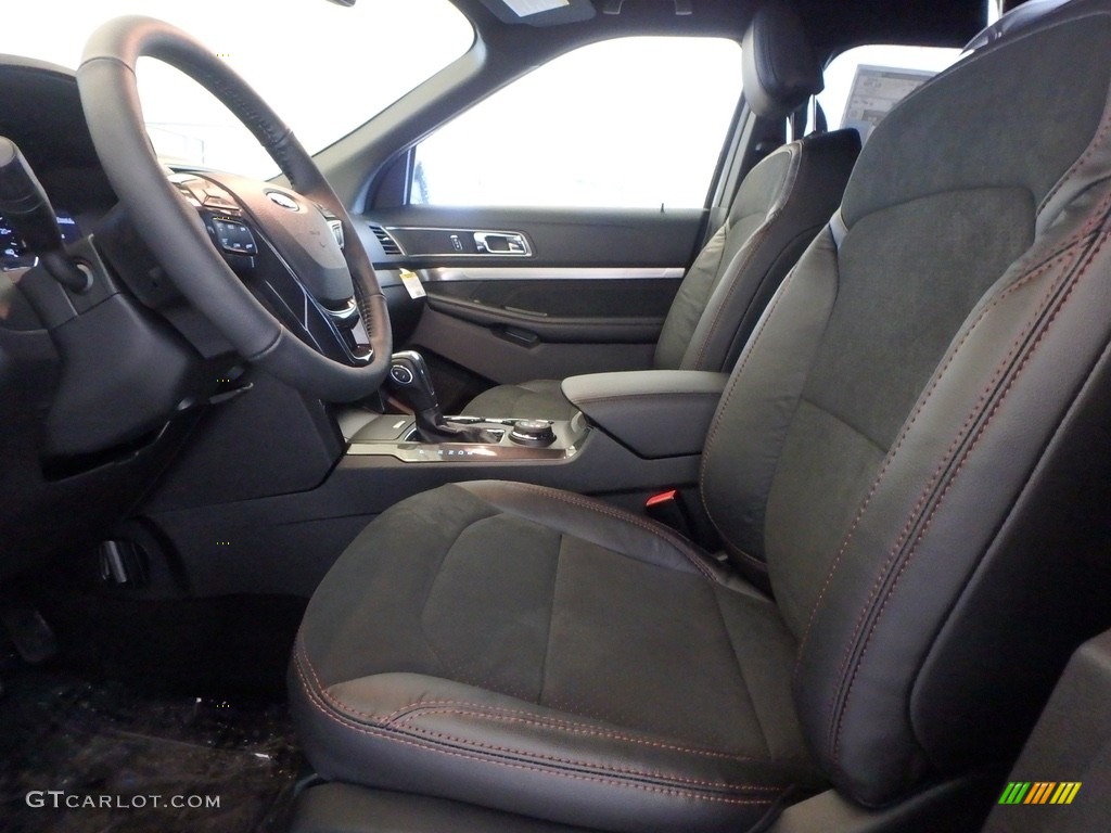 2018 Explorer XLT 4WD - Oxford White / Ebony Black photo #6