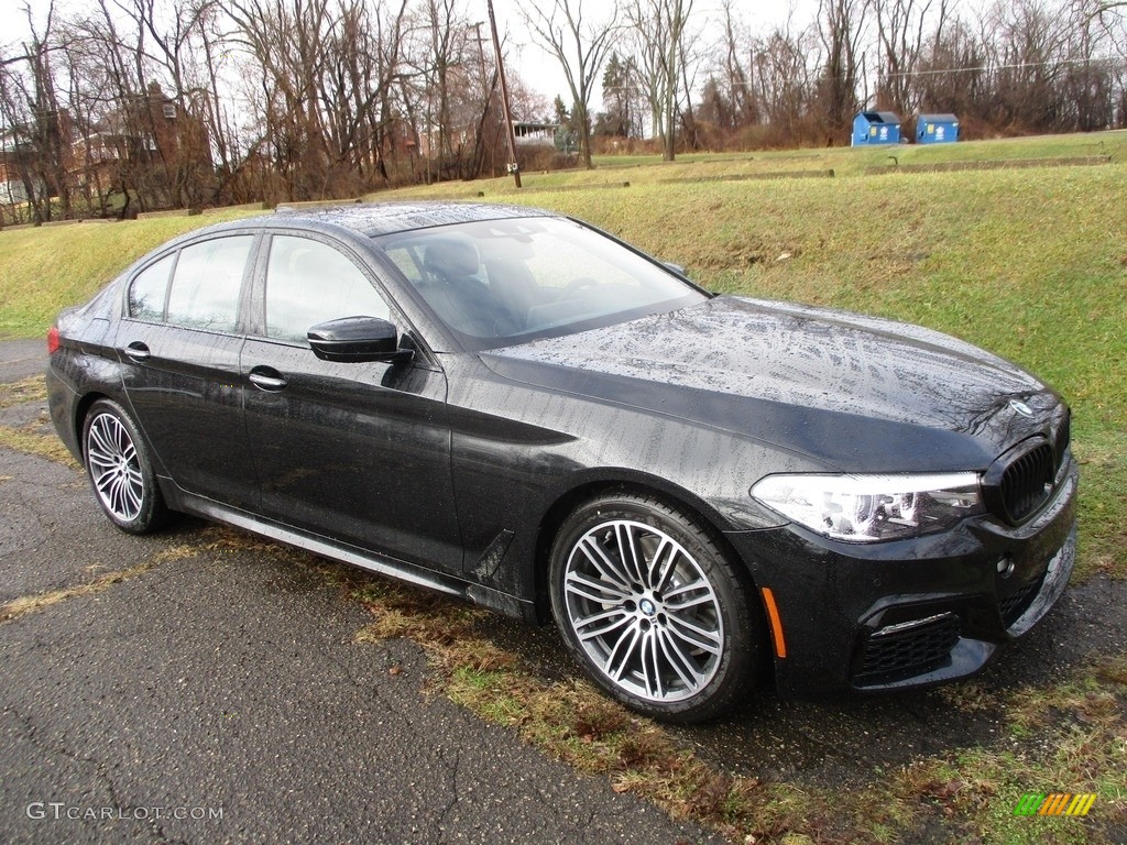 2018 5 Series 540i xDrive Sedan - Black Sapphire Metallic / Black photo #1