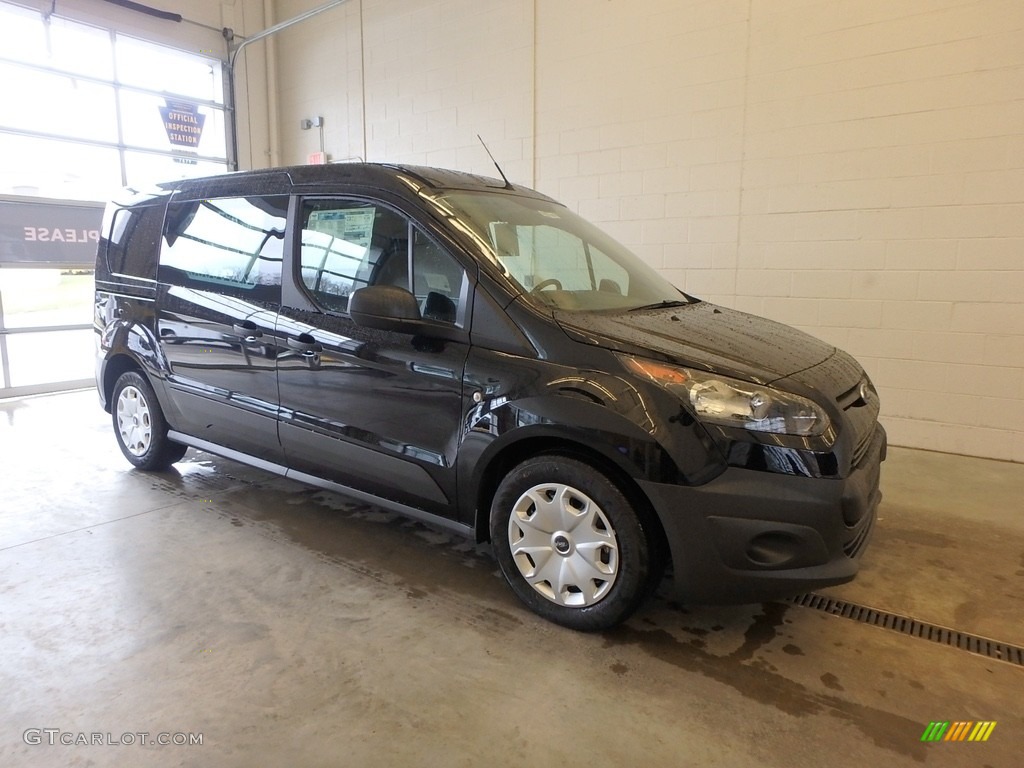 2018 Transit Connect XL Van - Shadow Black / Charcoal Black photo #1