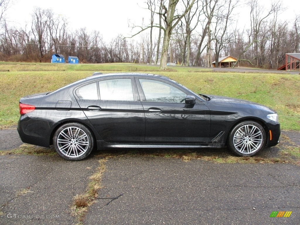 2018 5 Series 540i xDrive Sedan - Black Sapphire Metallic / Black photo #6