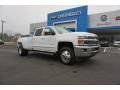 Summit White - Silverado 3500HD LTZ Crew Cab 4x4 Photo No. 1