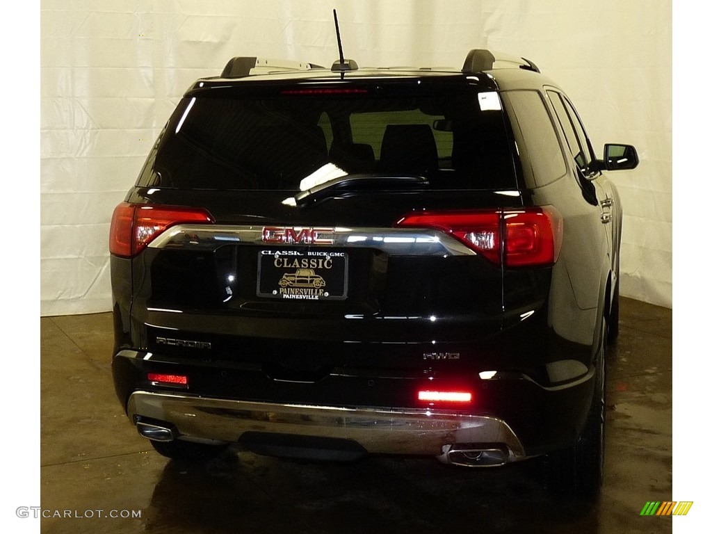 2018 Acadia Denali AWD - Ebony Twilight Metallic / Jet Black photo #3