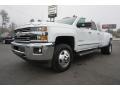 Summit White - Silverado 3500HD LTZ Crew Cab 4x4 Photo No. 3