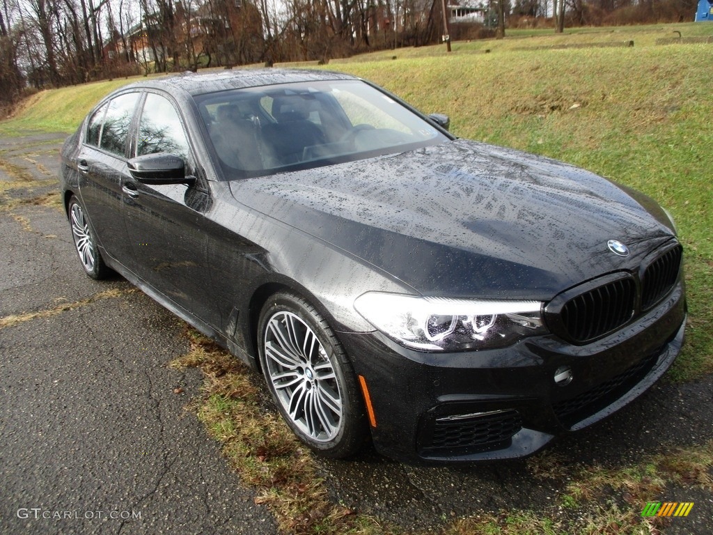 2018 5 Series 540i xDrive Sedan - Black Sapphire Metallic / Black photo #12