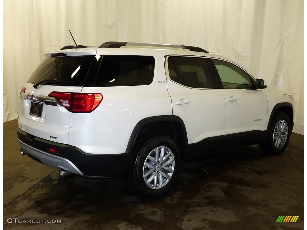 2018 Acadia SLE AWD - White Frost Tricoat / Jet Black photo #2