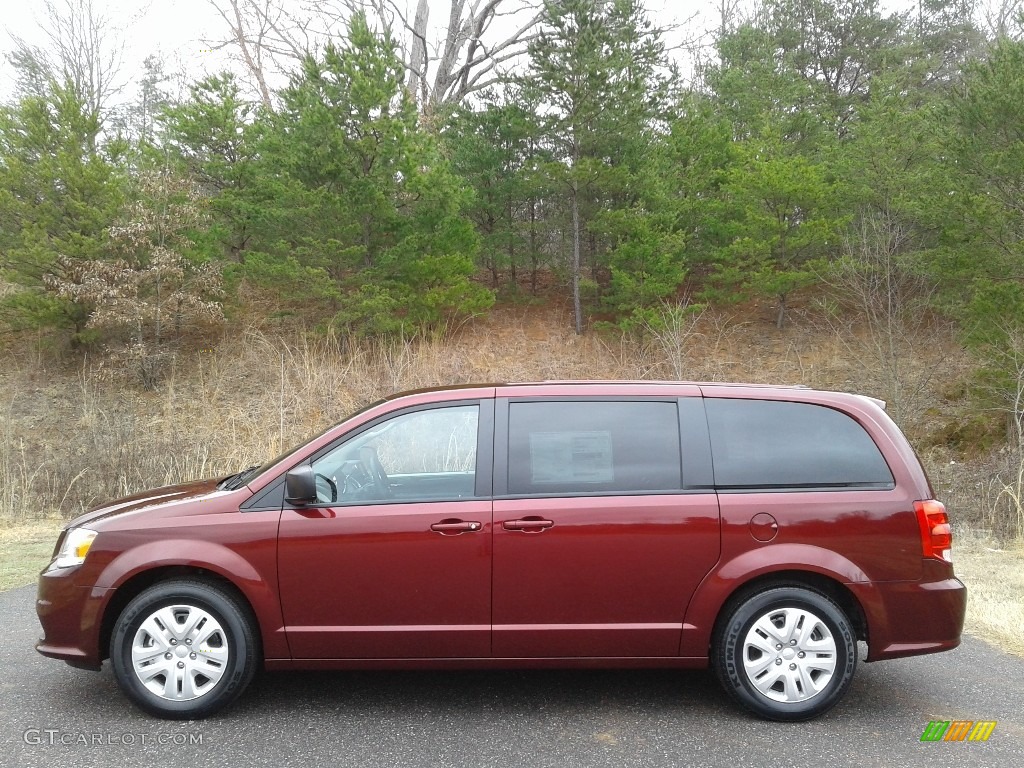 Octane Red Pearl Dodge Grand Caravan