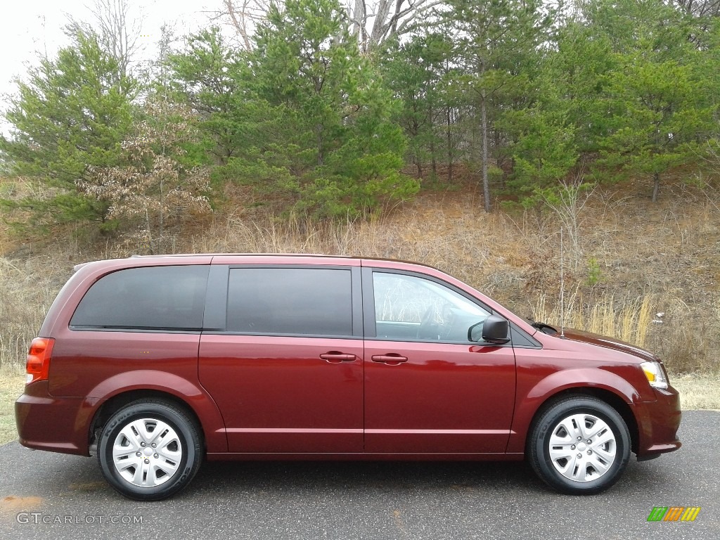 Octane Red Pearl 2018 Dodge Grand Caravan SE Exterior Photo #125603869