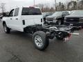 Summit White - Silverado 3500HD Work Truck Double Cab 4x4 Chassis Photo No. 4