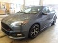 2018 Blue Metallic Ford Focus ST Hatch  photo #4