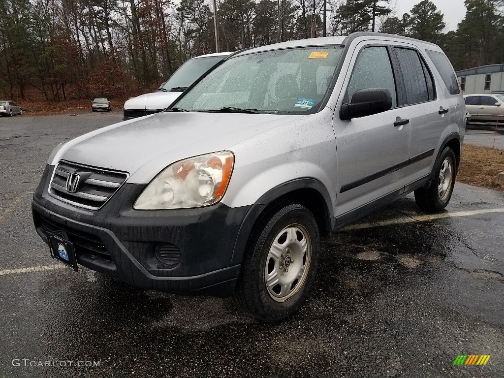 2006 CR-V LX - Alabaster Silver Metallic / Ivory photo #3