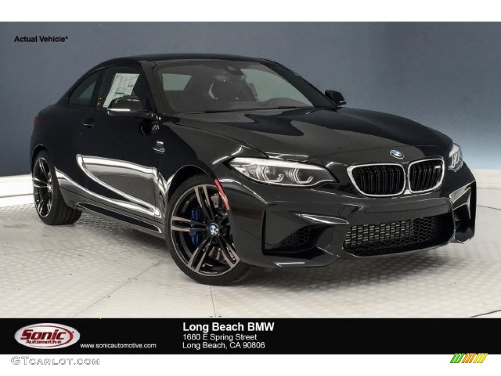 2018 M2 Coupe - Black Sapphire Metallic / Black photo #1