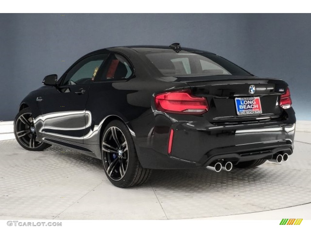 2018 M2 Coupe - Black Sapphire Metallic / Black photo #3