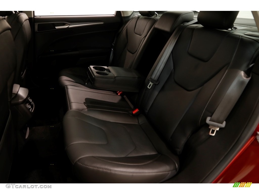 2014 Fusion Titanium - Ruby Red / Charcoal Black photo #25