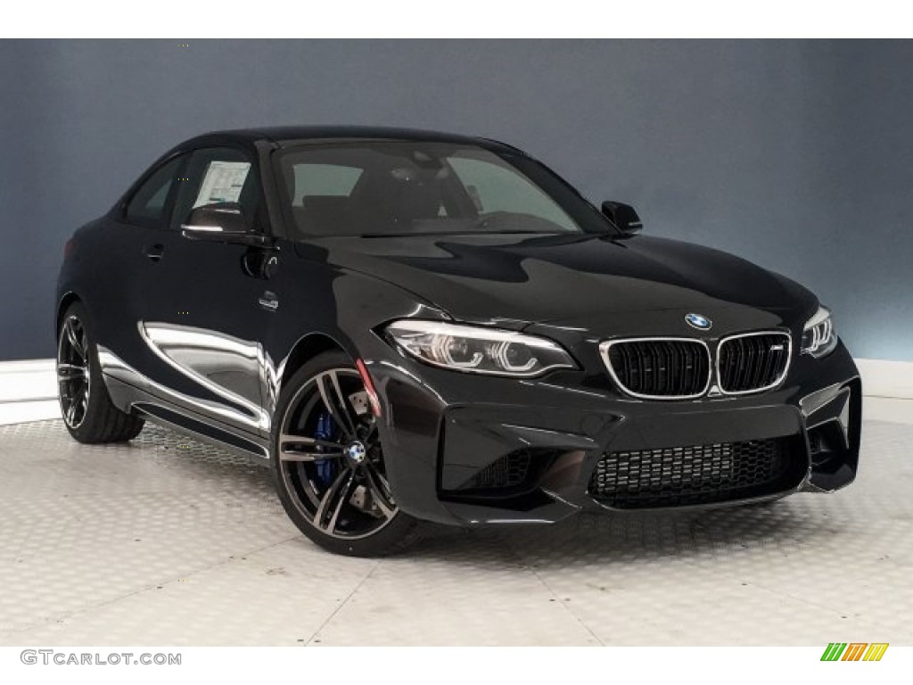 Black Sapphire Metallic 2018 BMW M2 Coupe Exterior Photo #125607604