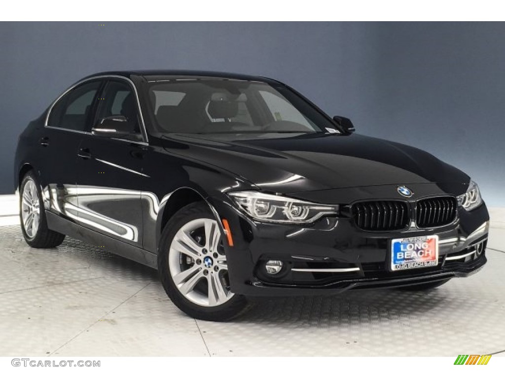 2018 3 Series 330i Sedan - Jet Black / Black photo #12
